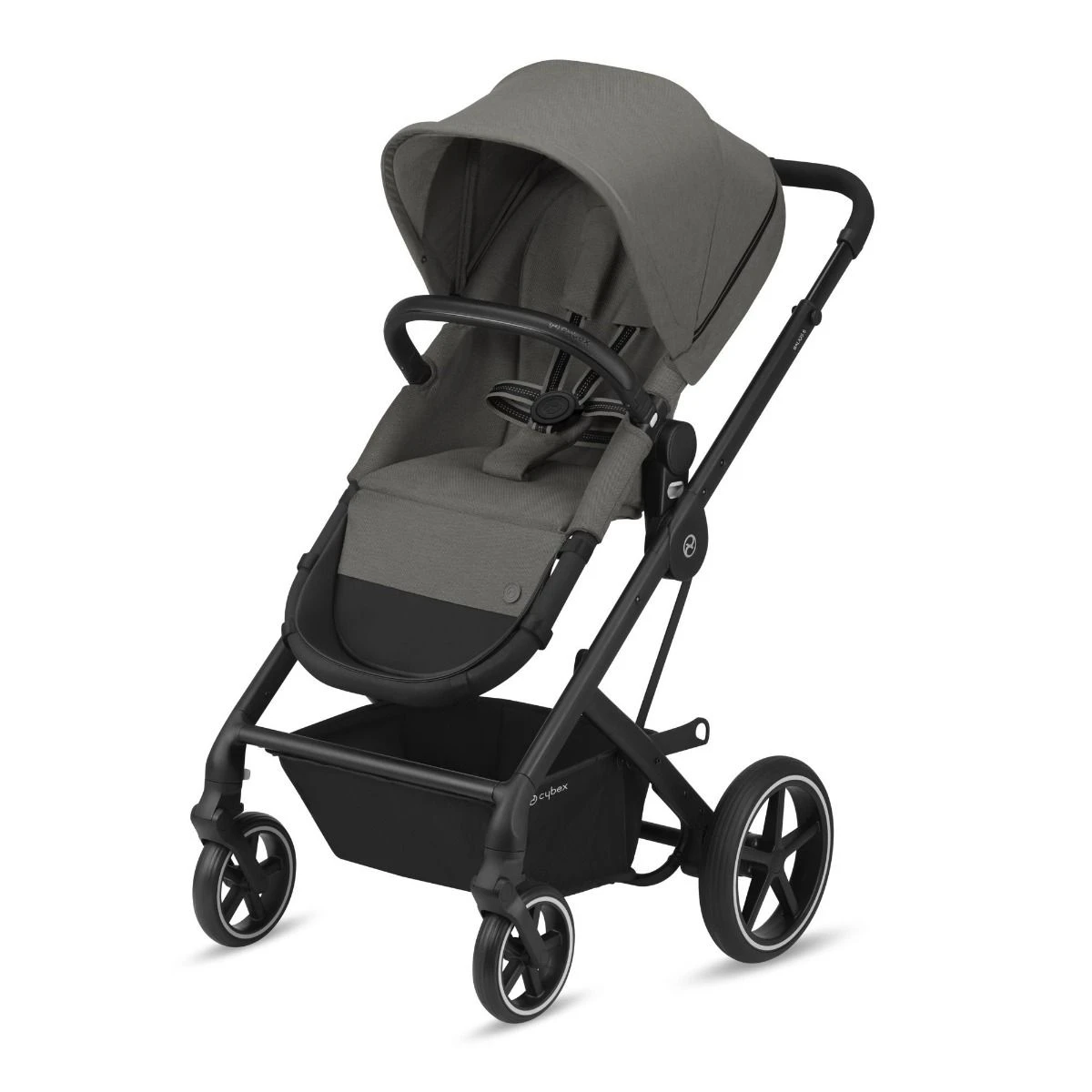 Cybex Balios S 2in1 Black Pushchair - Soho Grey 3 Cybex Balios S 2in1 Black Pushchair - Soho Grey