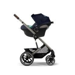 Cybex Balios S Lux Silver Comfort Aton B2 Bundle - Ocean Blue -Baby Products Store cybex balios s lux ocean blue 4