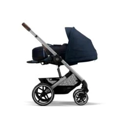 Cybex Balios S Lux Silver Comfort Aton B2 Bundle - Ocean Blue -Baby Products Store cybex balios s lux ocean blue 5 1