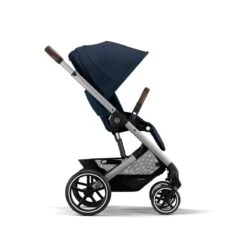 Cybex Balios S Lux Silver Comfort Aton B2 Bundle - Ocean Blue -Baby Products Store cybex balios s lux ocean blue 6 3