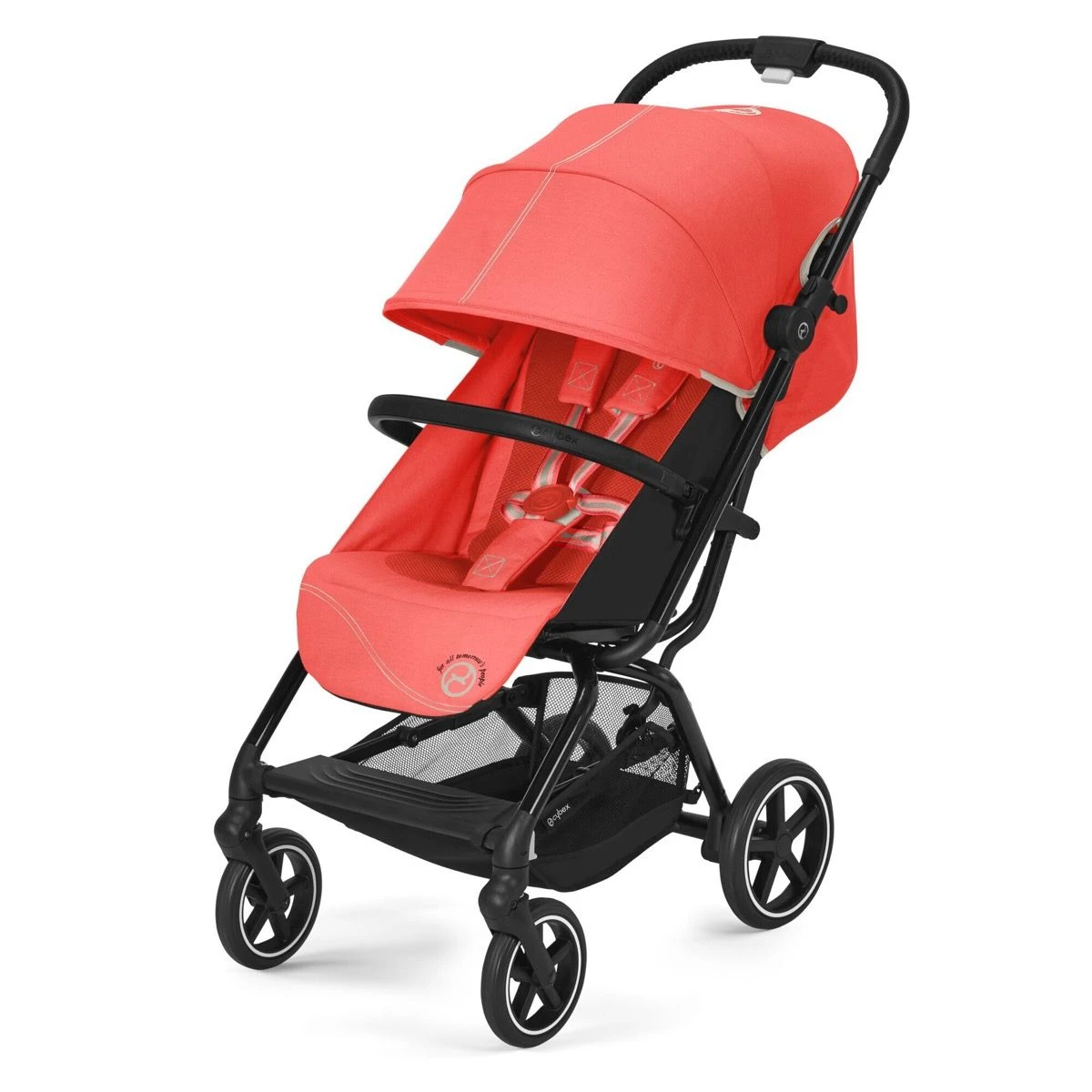 Cybex Eezy S+ 2 Stroller - Hibiscus Red 3 Cybex Eezy S+ 2 Stroller - Hibiscus Red