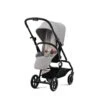 Cybex Eezy S Twist+ 2 Black Stroller - Lava Grey