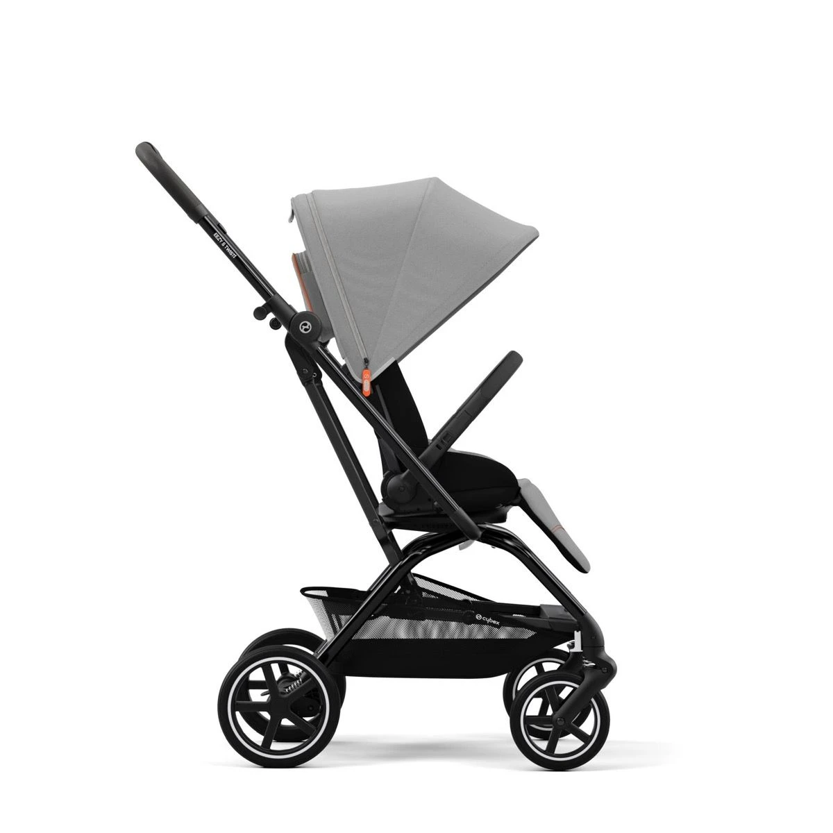 Cybex Eezy S Twist+ 2 Black Stroller - Lava Grey 5 Cybex Eezy S Twist+ 2 Black Stroller - Lava Grey - Image 3