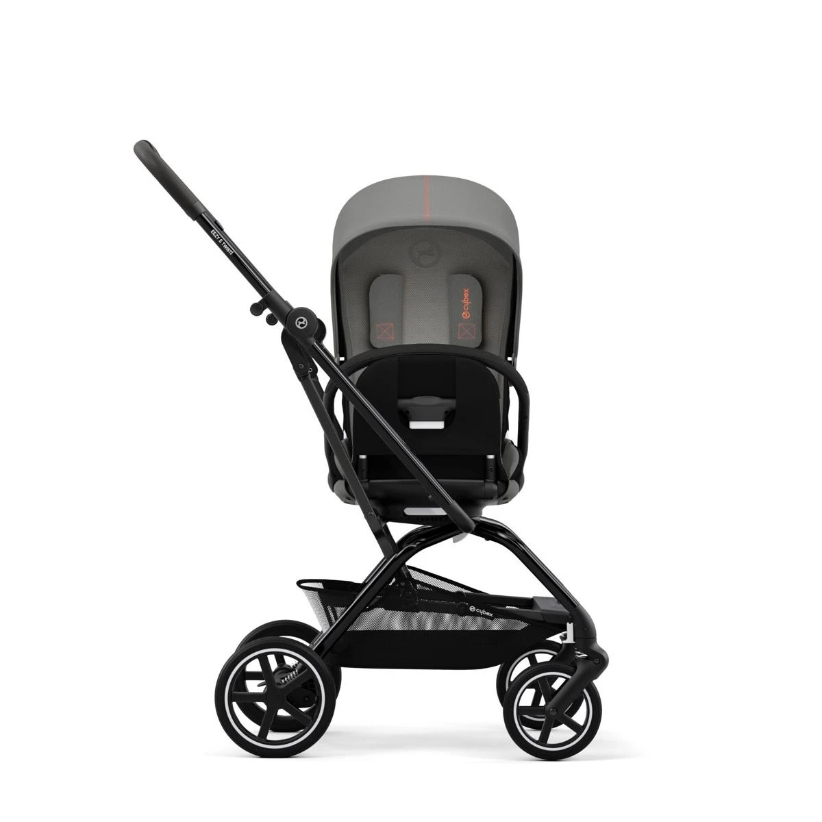 Cybex Eezy S Twist+ 2 Black Stroller - Lava Grey 6 Cybex Eezy S Twist+ 2 Black Stroller - Lava Grey - Image 4
