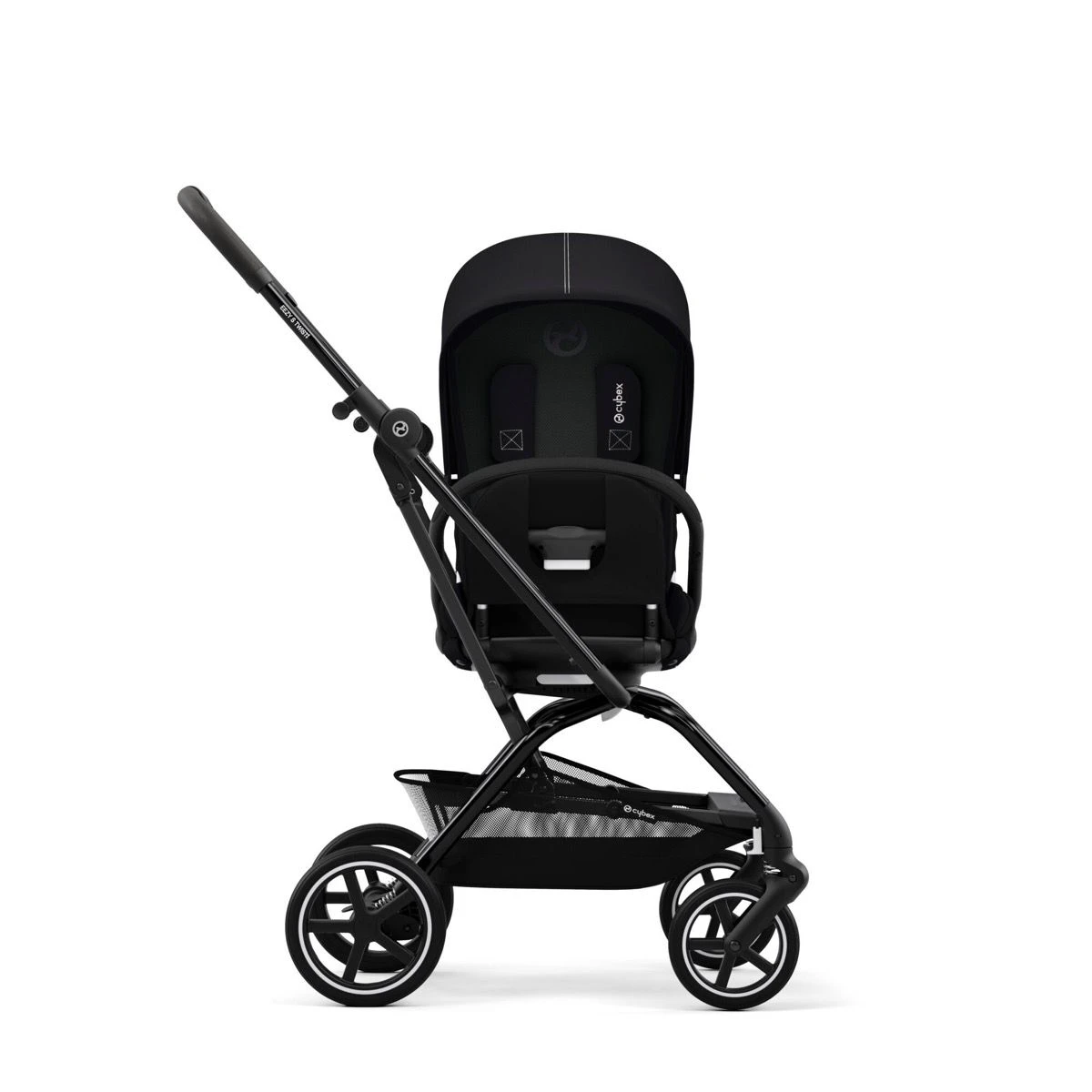 Cybex Eezy S Twist+ 2 Silver Stroller - Moon Black 6 Cybex Eezy S Twist+ 2 Silver Stroller - Moon Black - Image 4