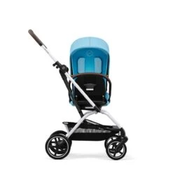 Cybex Eezy S Twist+ 2 Silver Stroller - Beach Blue -Baby Products Store cybex eezy s twist plus 2 silver beach blue 4