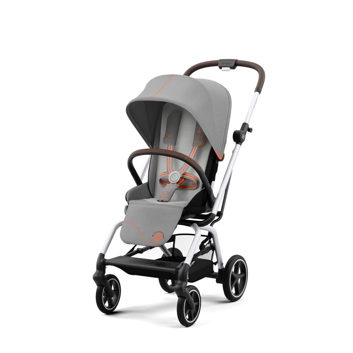 Cybex Eezy S Twist+ 2 Silver Stroller - Lava Grey 4 Cybex Eezy S Twist+ 2 Silver Stroller - Lava Grey - Image 2