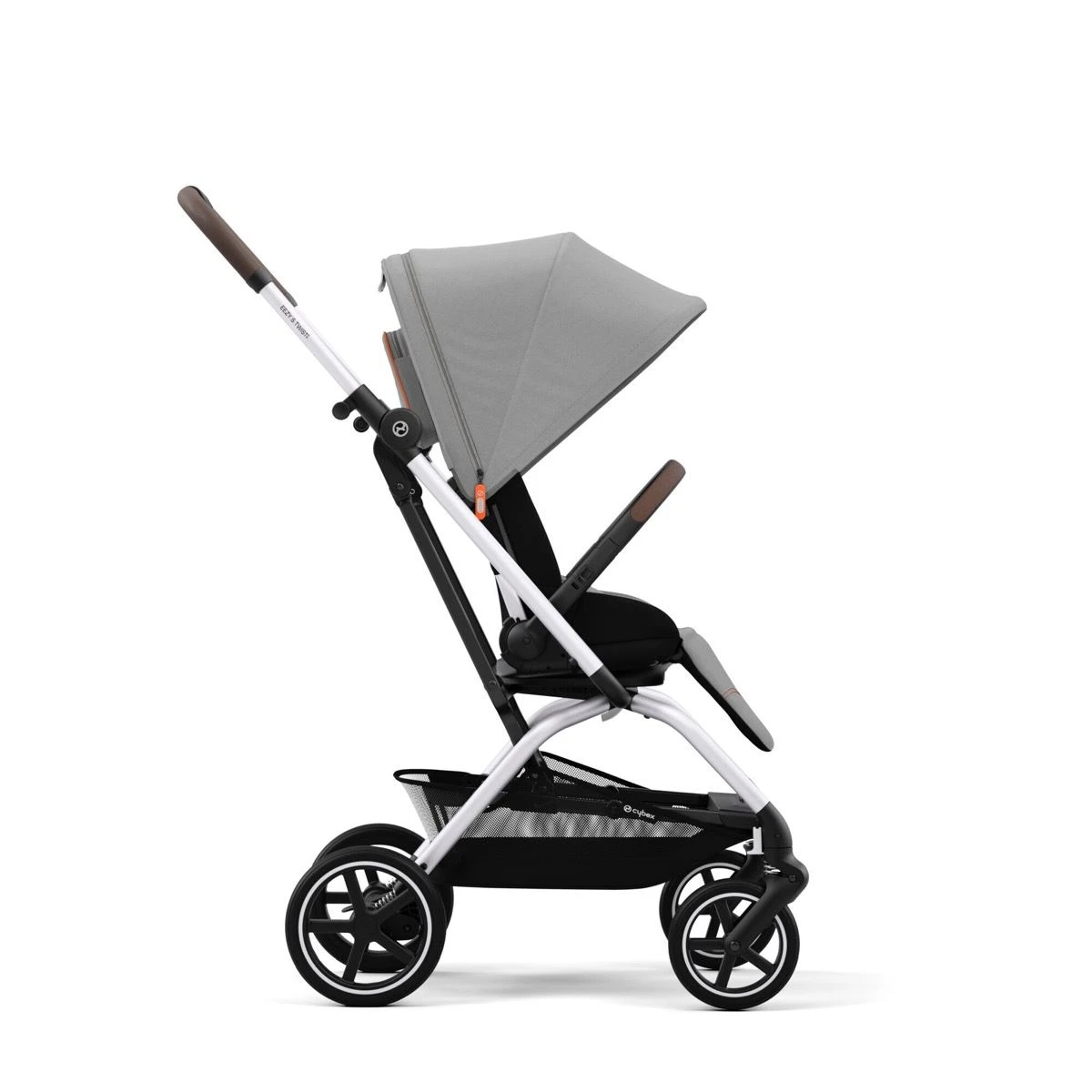 Cybex Eezy S Twist+ 2 Silver Stroller - Lava Grey 5 Cybex Eezy S Twist+ 2 Silver Stroller - Lava Grey - Image 3