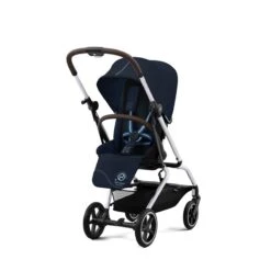 Cybex Eezy S Twist+ 2 Silver Stroller - Ocean Blue