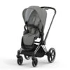 Cybex Priam Pushchair - Soho Grey (2022) -Baby Products Store cybex priam chrome black soho grey stroller 1