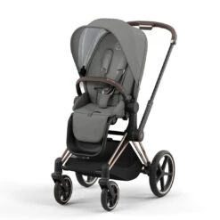 Cybex Priam Pushchair - Soho Grey (2022) 12 Cybex Priam Pushchair - Soho Grey (2022) -Baby Products Store cybex priam rose gold soho grey stroller 1