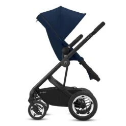 Cybex Talos S 2 In 1 Black Stroller - Soho Grey -Baby Products Store cybex talos s 2in1 pushchair black frame navy blue 6 1 1 1