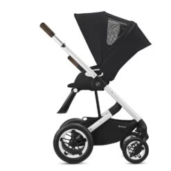 Cybex Talos S Lux Silver Stroller - Deep Black -Baby Products Store cybex talos s lux pushchair silver frame deep black 5