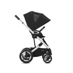 Cybex Talos S Lux Silver Stroller - Deep Black -Baby Products Store cybex talos s lux pushchair silver frame deep black 9