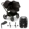 Bugaboo Donkey 5 Duo With Maxi-Cosi Cabriofix ISize Travel System - Black/Midnight Black -Baby Products Store donkey 5 duo bundle isofix cabriofix isize complete midnight black