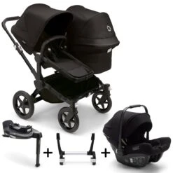 Bugaboo Donkey 5 Duo With Turtle Air + Rotating Base Travel System - Styled By You