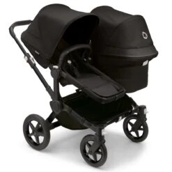 Bugaboo Donkey 5 Duo Complete - Black/Midnight Black