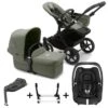 Bugaboo Donkey 5 Mono With Maxi-Cosi Cabriofix ISize Travel System - Black/Forest Green -Baby Products Store donkey 5 mono bundle isofix cabriofix isize forest green