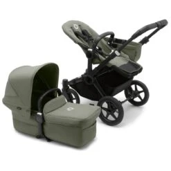 Bugaboo Donkey 5 Twin Complete - Black/Forest Green 15 Bugaboo Donkey 5 Twin Complete - Black/Forest Green -Baby Products Store donkey 5 mono complete gallery black forest green 1 1