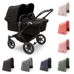 Bugaboo Donkey 5 Twin With Cybex Cloud T Travel System - Styled By You -Baby Products Store donkey 5 styled by you twin 1 1