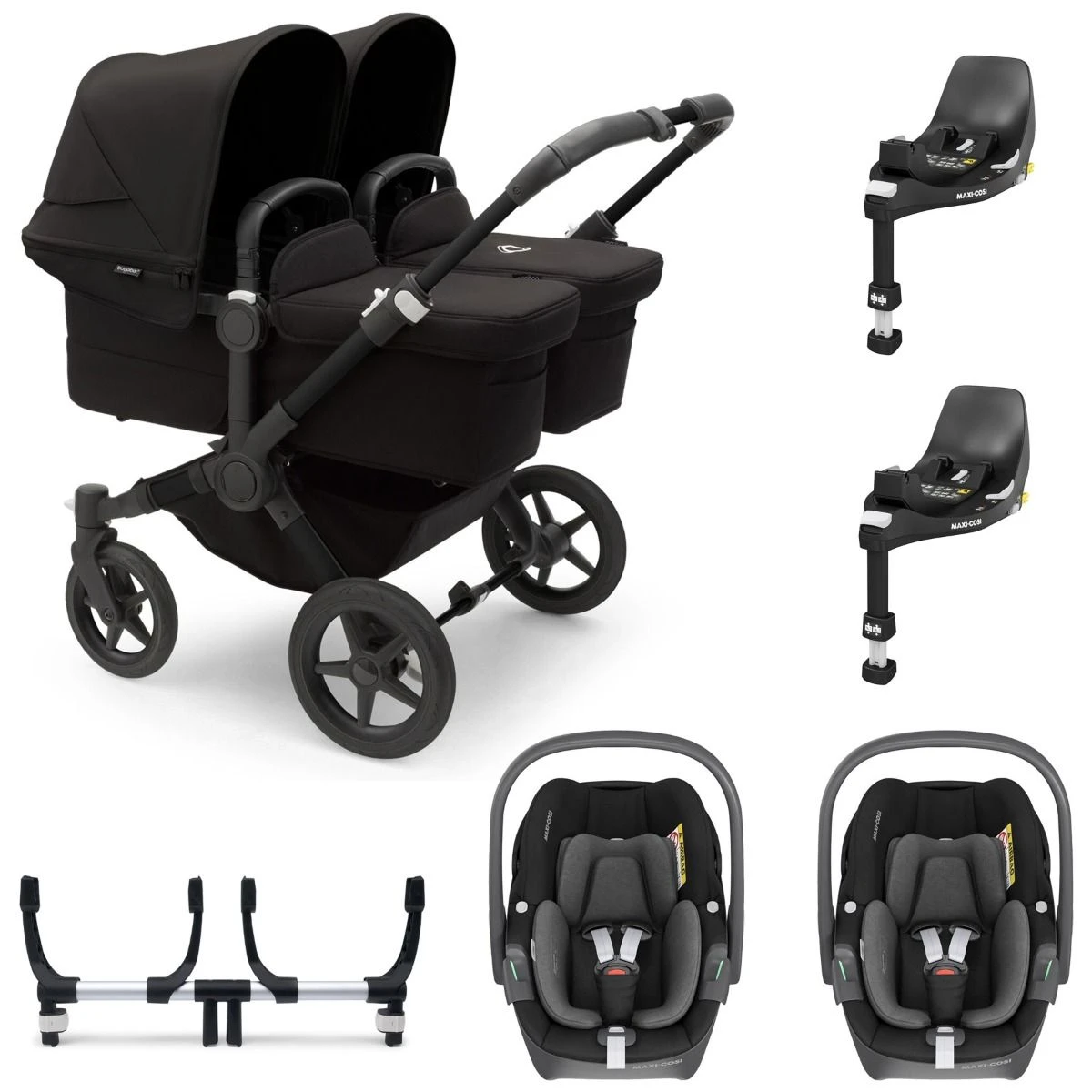 Bugaboo Donkey 5 Twin With Maxi-Cosi Pebble 360 Travel System - Styled By You 4 Bugaboo Donkey 5 Twin With Maxi-Cosi Pebble 360 Travel System - Styled By You - Image 2