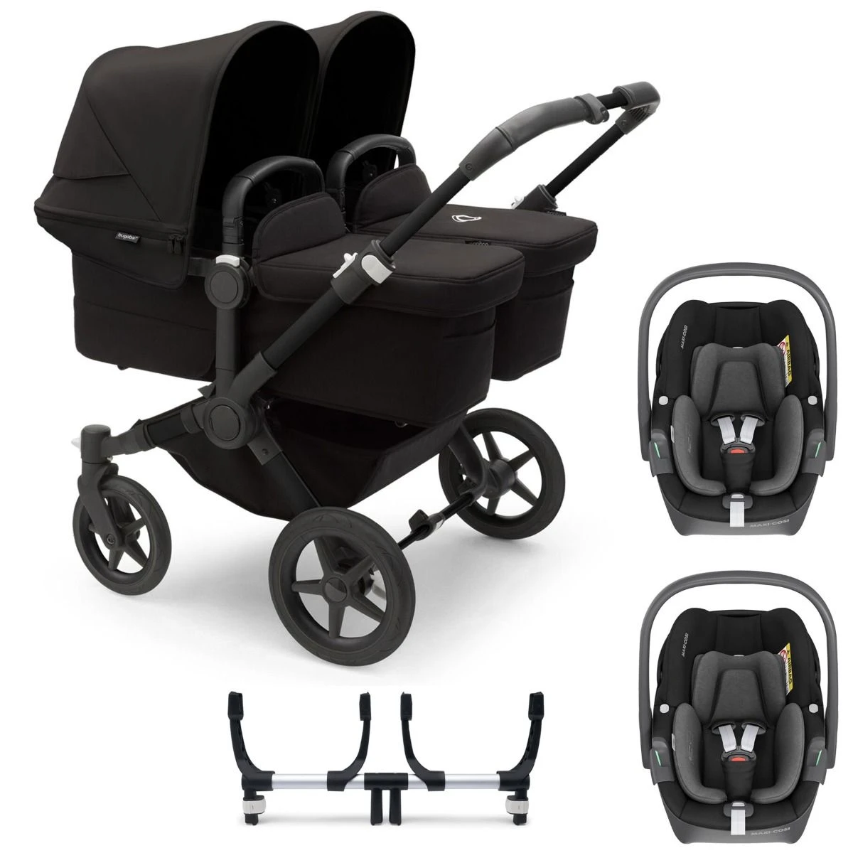 Bugaboo Donkey 5 Twin With Maxi-Cosi Pebble 360 Travel System - Styled By You 3 Bugaboo Donkey 5 Twin With Maxi-Cosi Pebble 360 Travel System - Styled By You