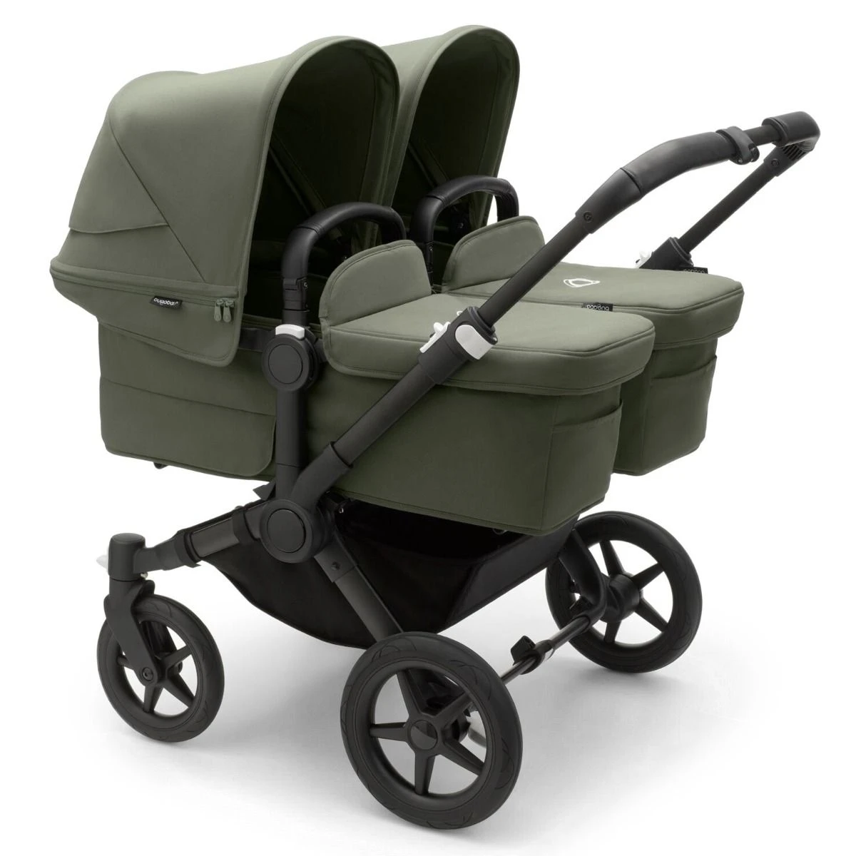 Bugaboo Donkey 5 Twin Complete - Black/Forest Green 3 Bugaboo Donkey 5 Twin Complete - Black/Forest Green