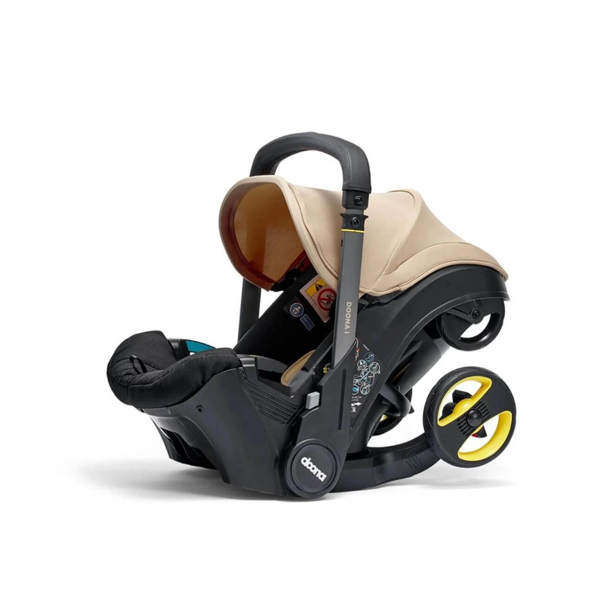 Doona I Infant Car Seat Stroller + IsoFix Base - Sahara Sand 5 Doona I Infant Car Seat Stroller + IsoFix Base - Sahara Sand - Image 3