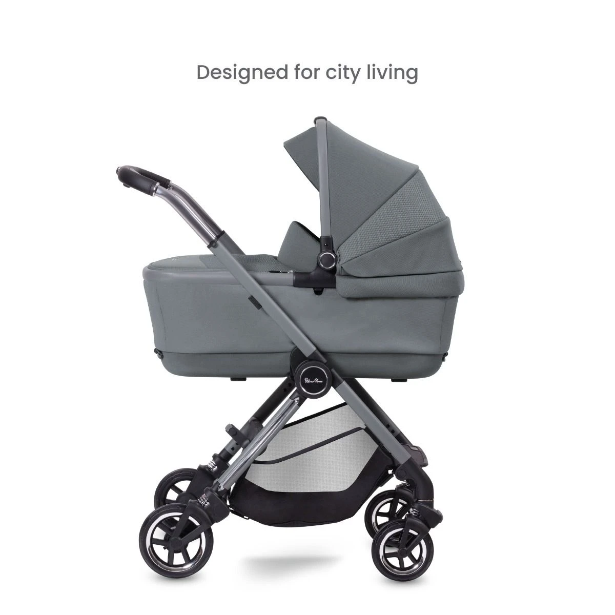 Silver Cross Dune + First Bed Folding Carrycot + Motion All Size - Glacier 4 Silver Cross Dune + First Bed Folding Carrycot + Motion All Size - Glacier - Image 2