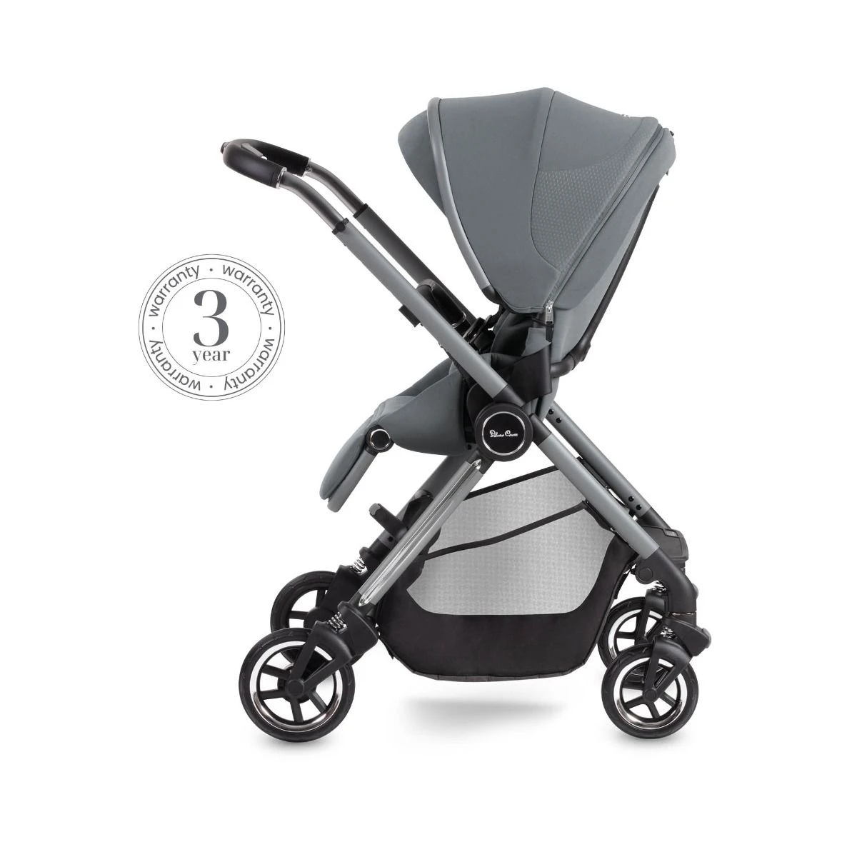 Silver Cross Dune + First Bed Folding Carrycot + Motion All Size - Glacier 5 Silver Cross Dune + First Bed Folding Carrycot + Motion All Size - Glacier - Image 3
