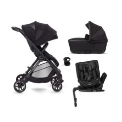 Silver Cross Dune + First Bed Folding Carrycot + Motion All Size - Space