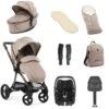 Egg 3 Luxury Maxi-Cosi Cabriofix I-Size Special Edition Travel System Bundle - Houndstooth Almond -Baby Products Store egg 3 cabriofix isize bundle houndstooth almond