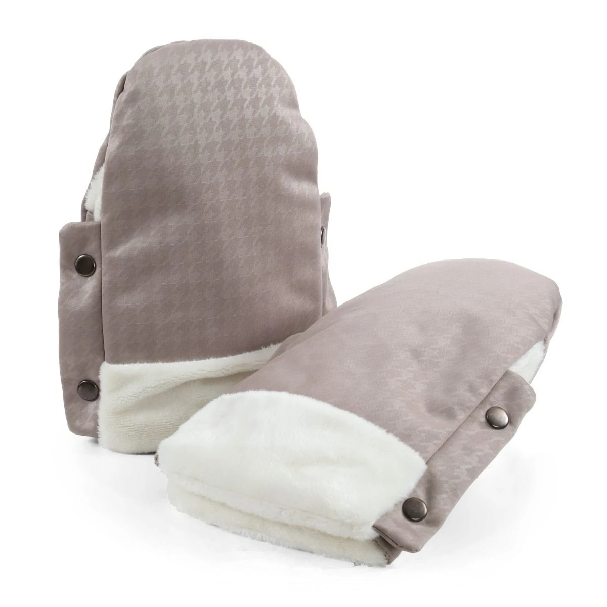 Egg 3 Handmuffs Special Edition - Houndstooth Almond 3 Egg 3 Handmuffs Special Edition - Houndstooth Almond