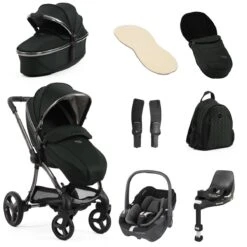 Egg 3 Luxury Maxi-Cosi Pebble 360 I-Size Travel System Bundle - Black Olive