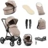 Egg 3 Luxury Shell I-Size Special Edition Travel System Bundle - Houndstooth Almond -Baby Products Store egg 3 shell bundle houndstooth almond