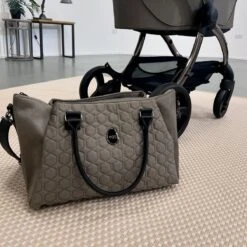 Egg 3 Overnight Bag - Black Olive -Baby Products Store egg overnight bag lifestyle