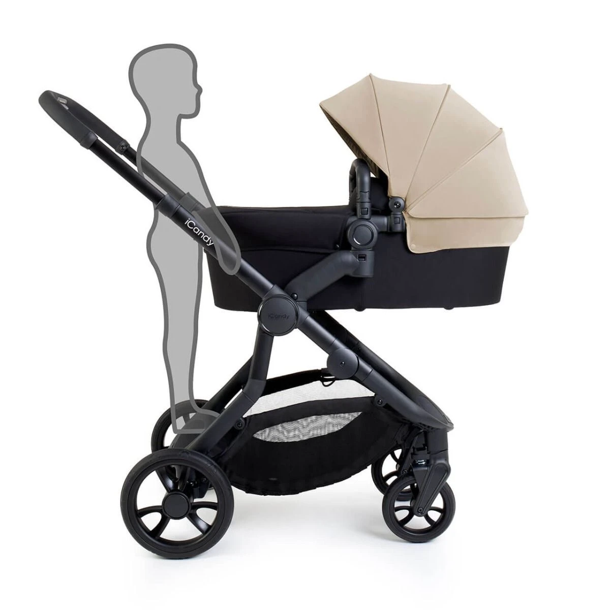 ICandy Orange 4 Pushchair With Complete Accessory Bundle - Latte 6 ICandy Orange 4 Pushchair With Complete Accessory Bundle - Latte - Image 4