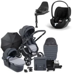ICandy Peach 7 Pushchair Travel System Bundle With Cybex Cloud T ISize Car Seat & Base - Truffle