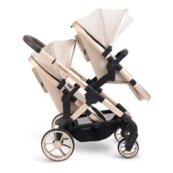 ICandy Peach 7 Double Pushchair Travel System Bundle With Cybex Cloud T ISize Car Seat & Base - Biscotti -Baby Products Store icandy peach 7 double biscotti 6 5