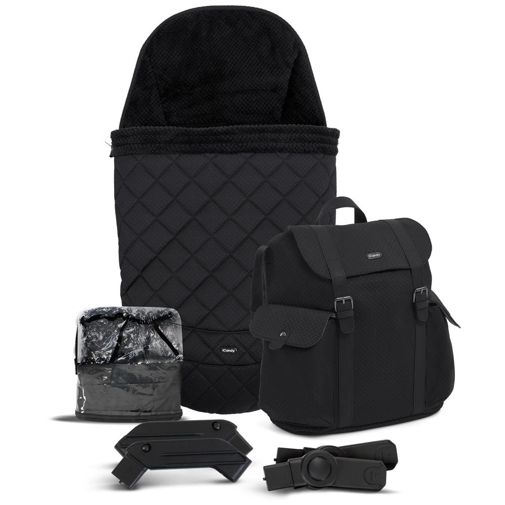 ICandy Peach 7 Designer Collection Double Pushchair & Accessories Bundle - Cerium 10 ICandy Peach 7 Designer Collection Double Pushchair & Accessories Bundle - Cerium - Image 8