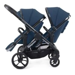 ICandy Peach 7 Double Pushchair Travel System Bundle With Maxi-Cosi Cabriofix I-Size Car Seat & Base - Cobalt -Baby Products Store icandy peach 7 double phantom cobalt 3 3