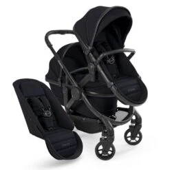 ICandy Peach 7 Double Pushchair - Black Edition