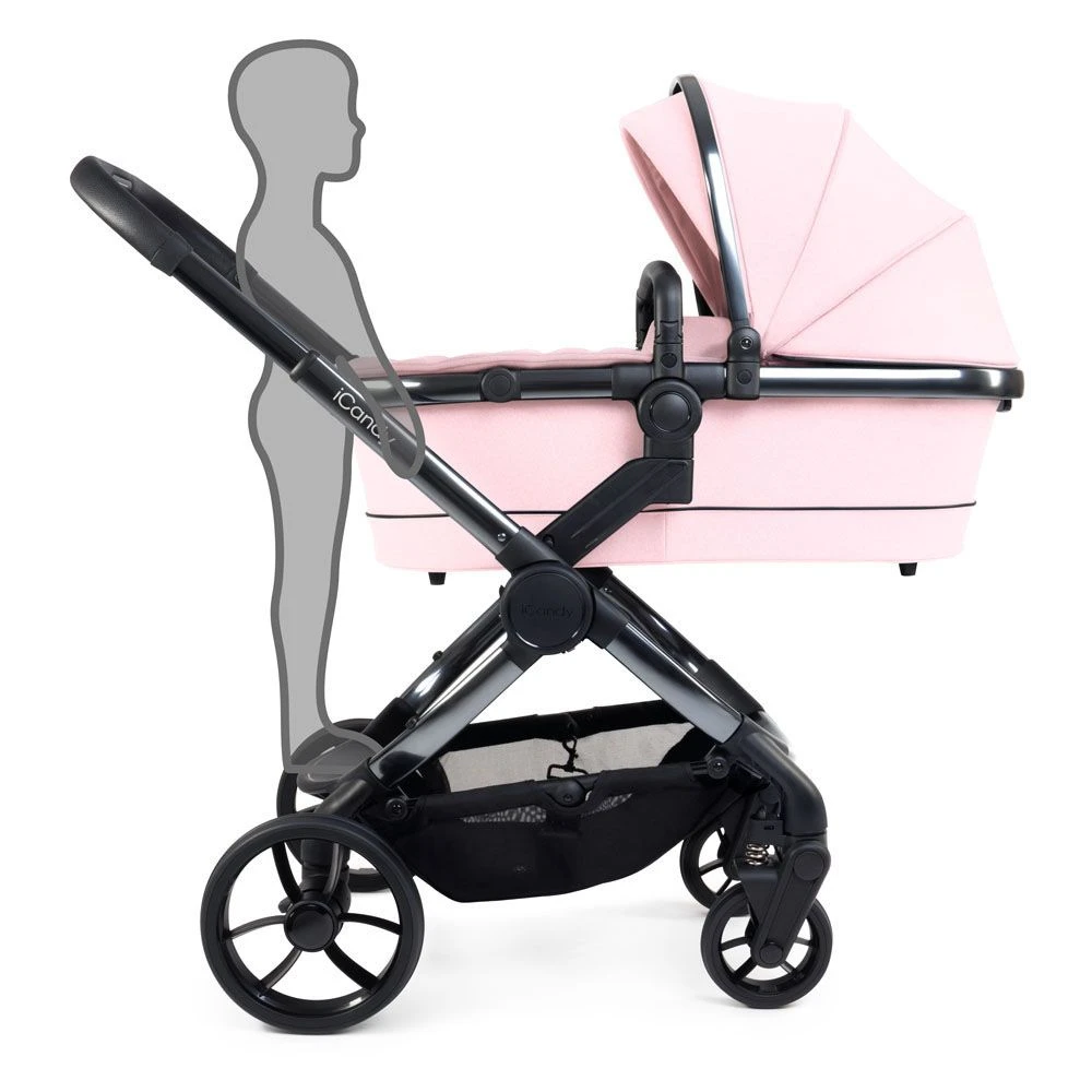ICandy Peach 7 Pushchair Travel System Bundle With Maxi-Cosi Pebble 360 PRO ISize Car Seat & Base - Blush 7 ICandy Peach 7 Pushchair Travel System Bundle With Maxi-Cosi Pebble 360 PRO ISize Car Seat & Base - Blush - Image 5