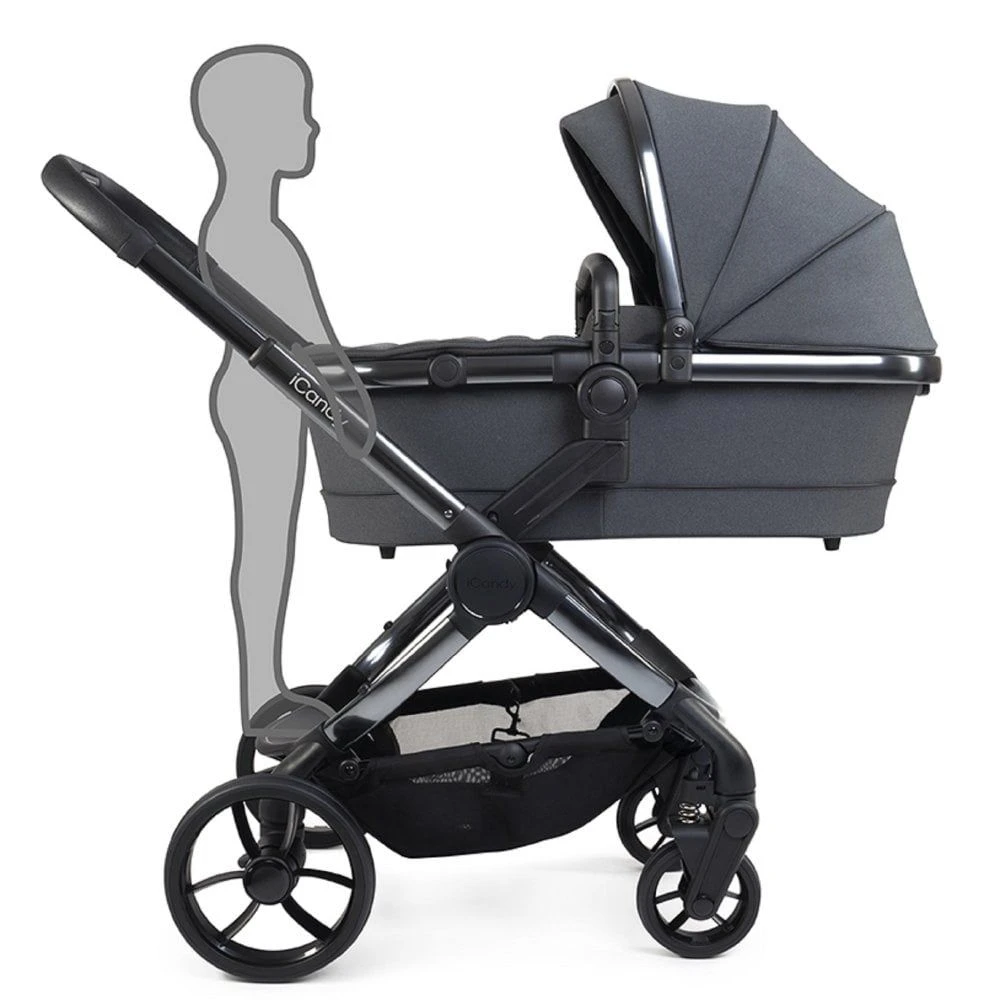 ICandy Peach 7 Complete Pushchair & Accessories Bundle - Dark Grey 6 ICandy Peach 7 Complete Pushchair & Accessories Bundle - Dark Grey - Image 4