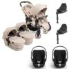 ICandy Peach 7 Twin Cybex Cloud T Travel System Bundle - Biscotti 2 ICandy Peach 7 Twin Cybex Cloud T Travel System Bundle - Biscotti -Baby Products Store icandy peach 7 twin cloud t base bundle biscotti