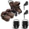 ICandy Peach 7 Twin Cybex Cloud T Travel System Bundle - Coco -Baby Products Store icandy peach 7 twin cloud t base bundle coco