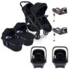 ICandy Peach 7 Twin Pushchair Travel System Bundle With Cocoon ISize Car Seat & Base - Black Edition 2 ICandy Peach 7 Twin Pushchair Travel System Bundle With Cocoon ISize Car Seat & Base - Black Edition -Baby Products Store icandy peach 7 twin cocoon base bundle black