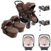 ICandy Peach 7 Twin Pushchair Travel System Bundle With Cocoon ISize Car Seat & Base - Coco -Baby Products Store icandy peach 7 twin cocoon base bundle coco