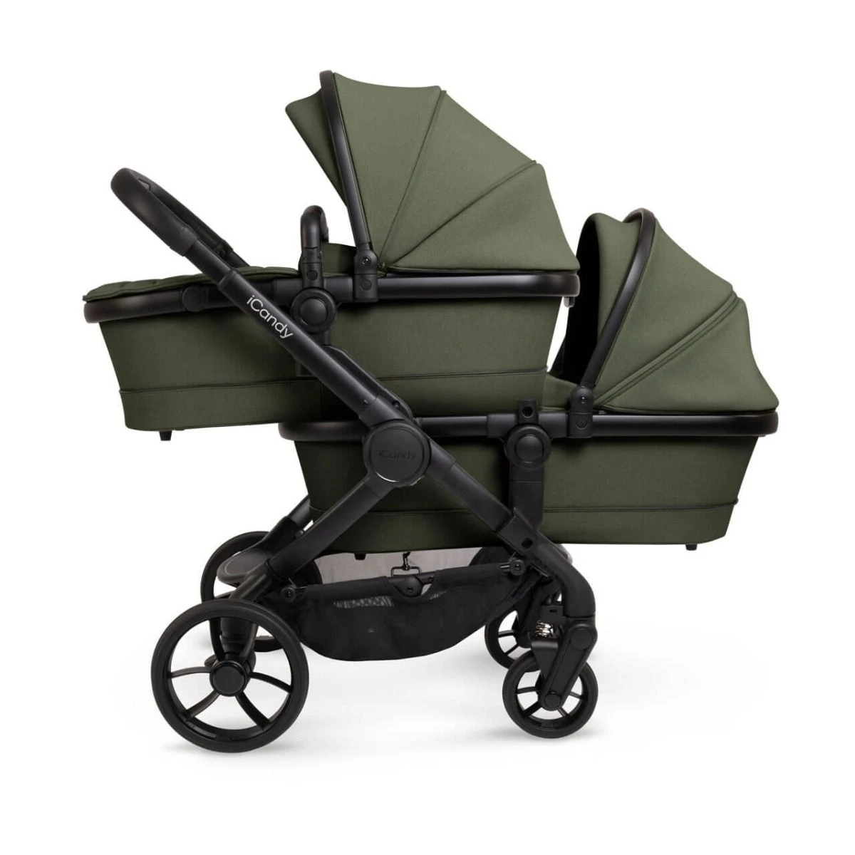 ICandy Peach 7 Twin Pushchair - Ivy 4 ICandy Peach 7 Twin Pushchair - Ivy - Image 2