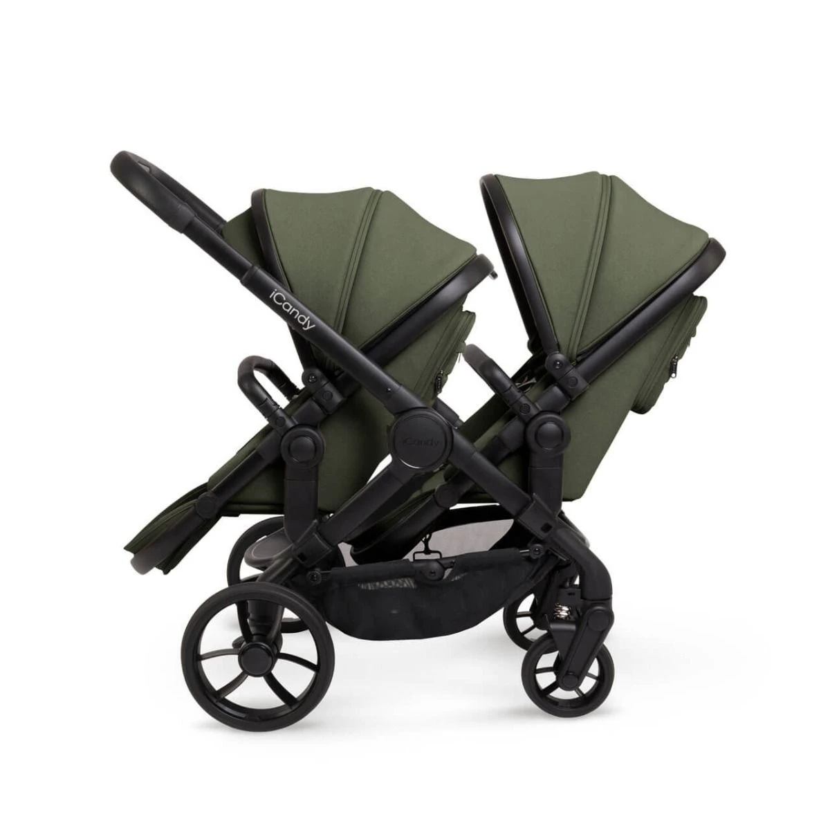 ICandy Peach 7 Twin Pushchair - Ivy 7 ICandy Peach 7 Twin Pushchair - Ivy - Image 5